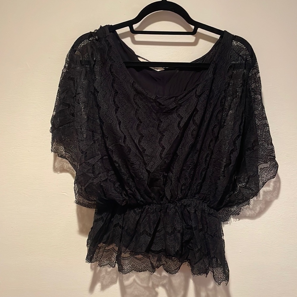 Old Navy black blouse in size medium
